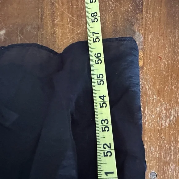 Abercrombie & Fitch black maxi dress tiered ruched skirt size M NWT - Picture 6 of 8